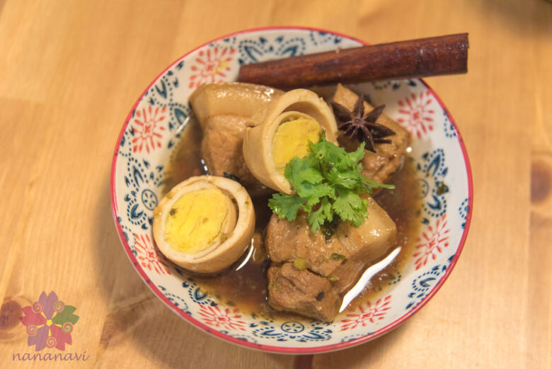 【タイ料理】タイの角煮ムー･カイ･パロー/ Muu khai palooの作り方（หมูไข่พะโล้）